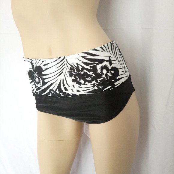 Nwt $36 PANACHE High Waist Swim Bikini Bottom Sz S - Picture 4 of 9